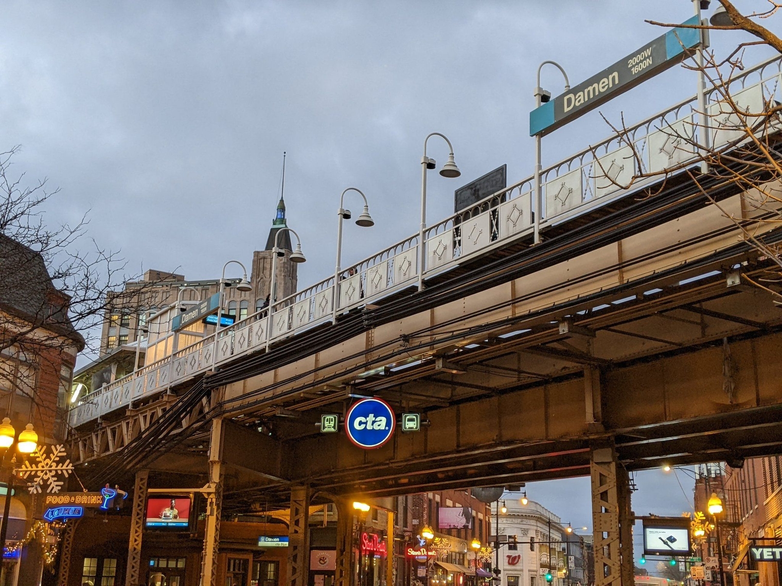 Platform from street level