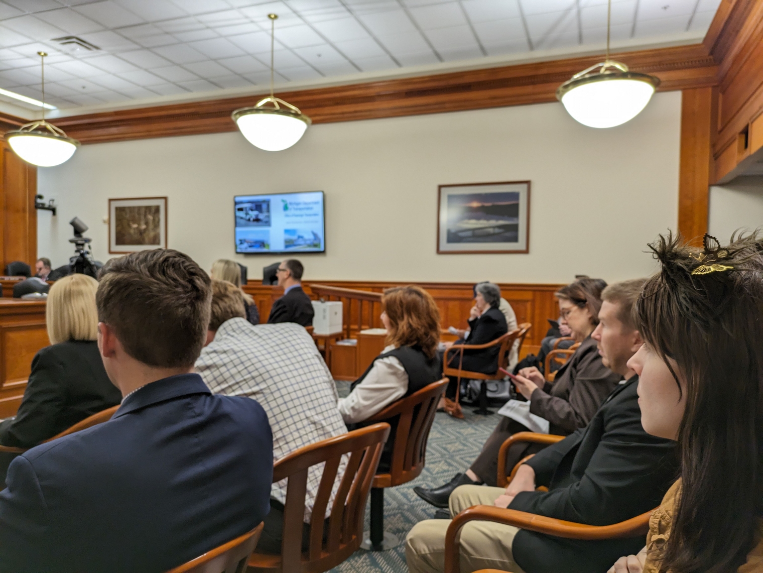 The Appropriations room in the House Office Building with every seat taken